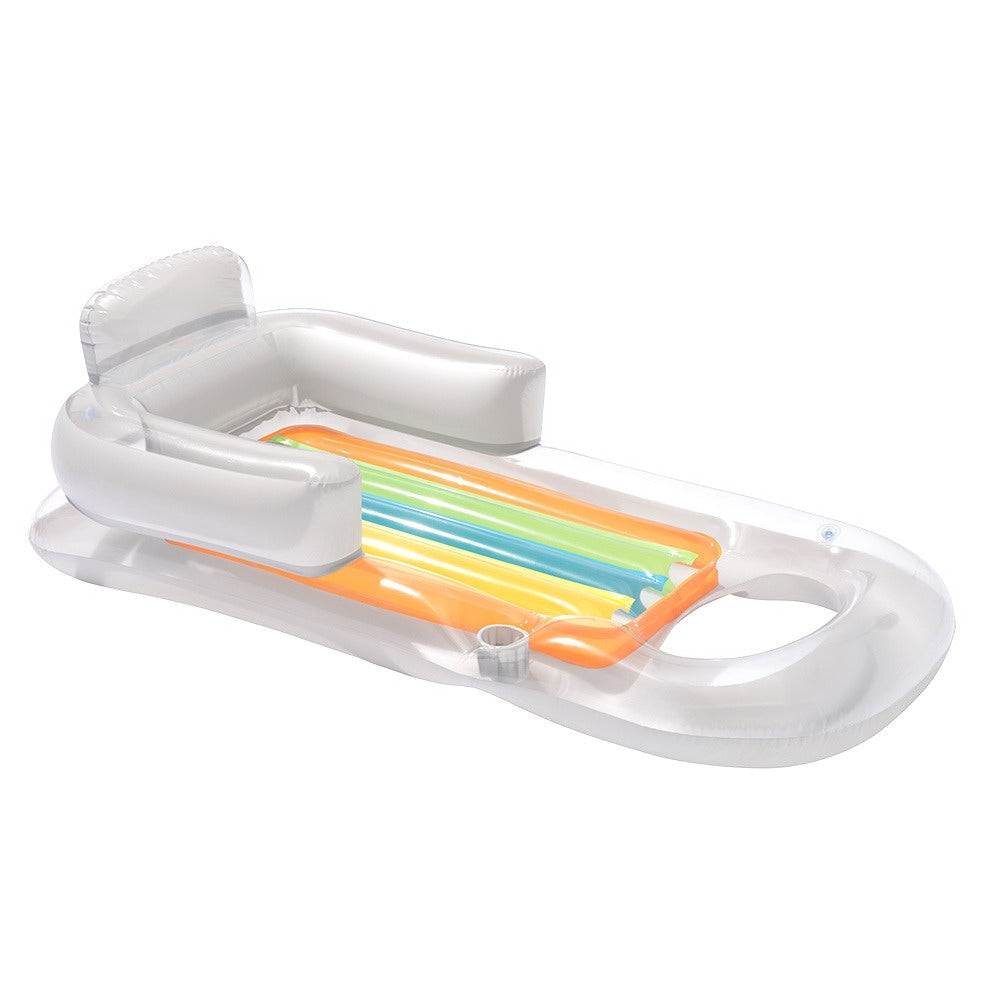 Momentous Living Durable Inflatable Sun Lounger Pool AirBed Seat