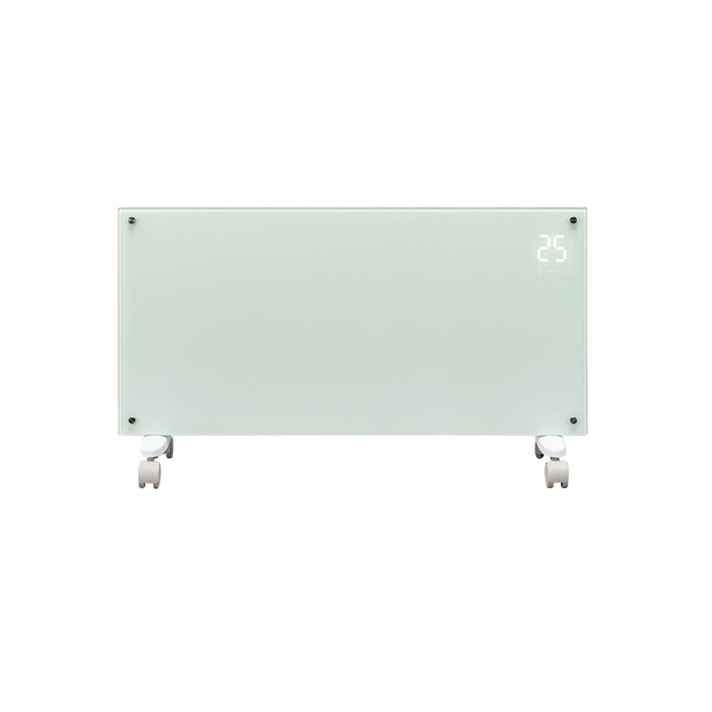 SmarterHome™ Premium Glass Panel Heater 2.4kW White Heaters Fast shipping On sale
