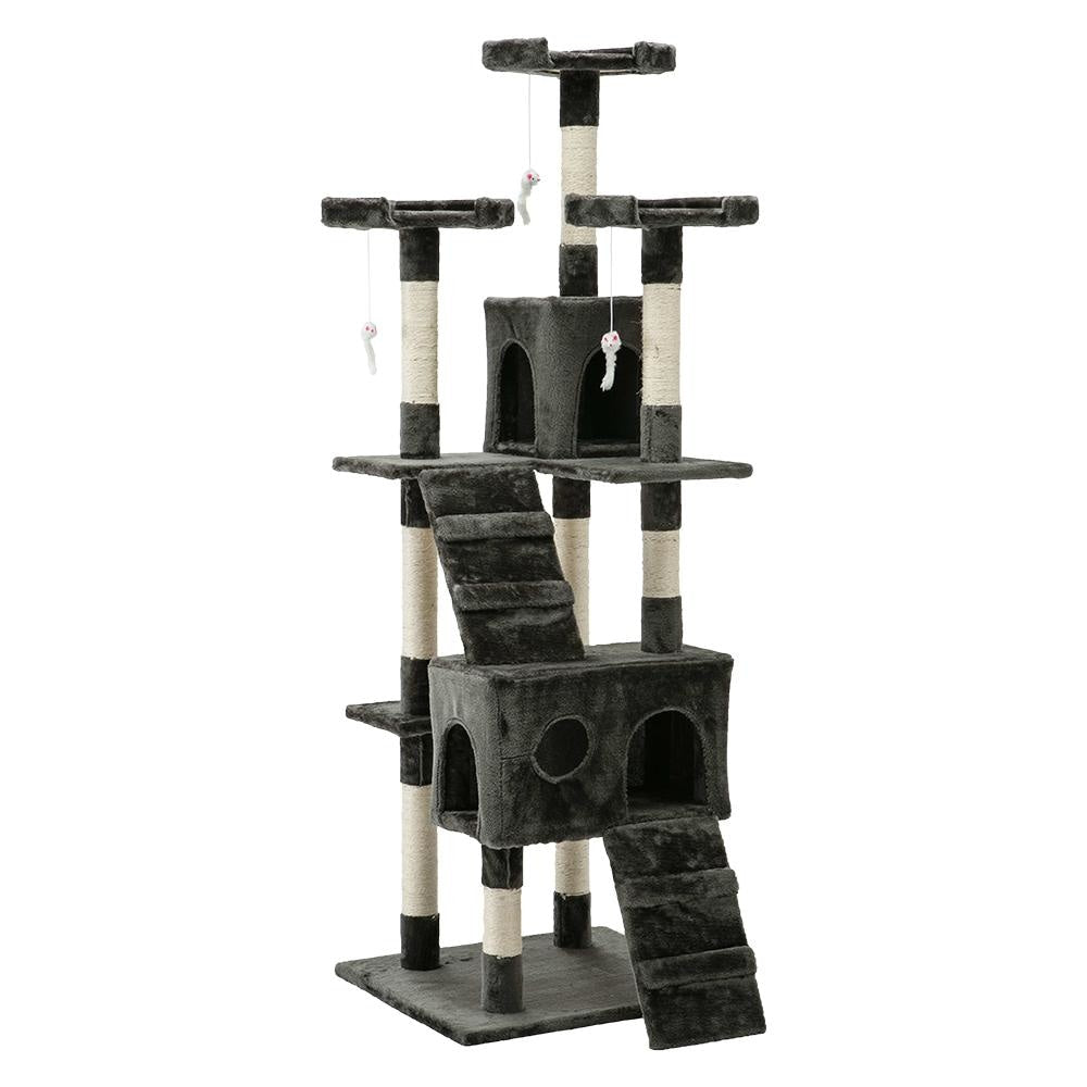 Cat Tree 180cm Trees Scratching Post Scratcher Tower Condo House Furniture Wood Supplies Fast shipping On sale