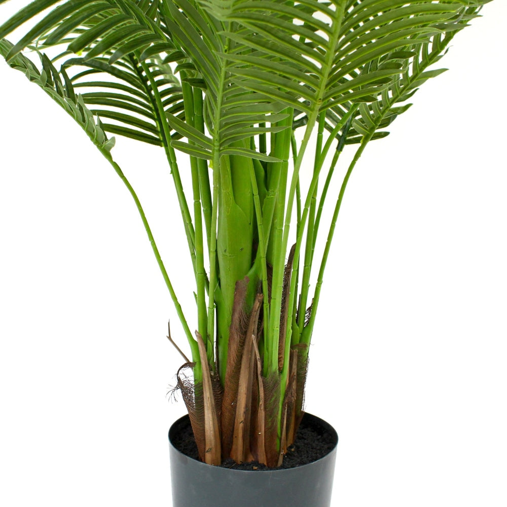 Bright Green Areca Palm Tree Artificial Fake Plant Decorative 183cm In Pot - Fast shipping On sale