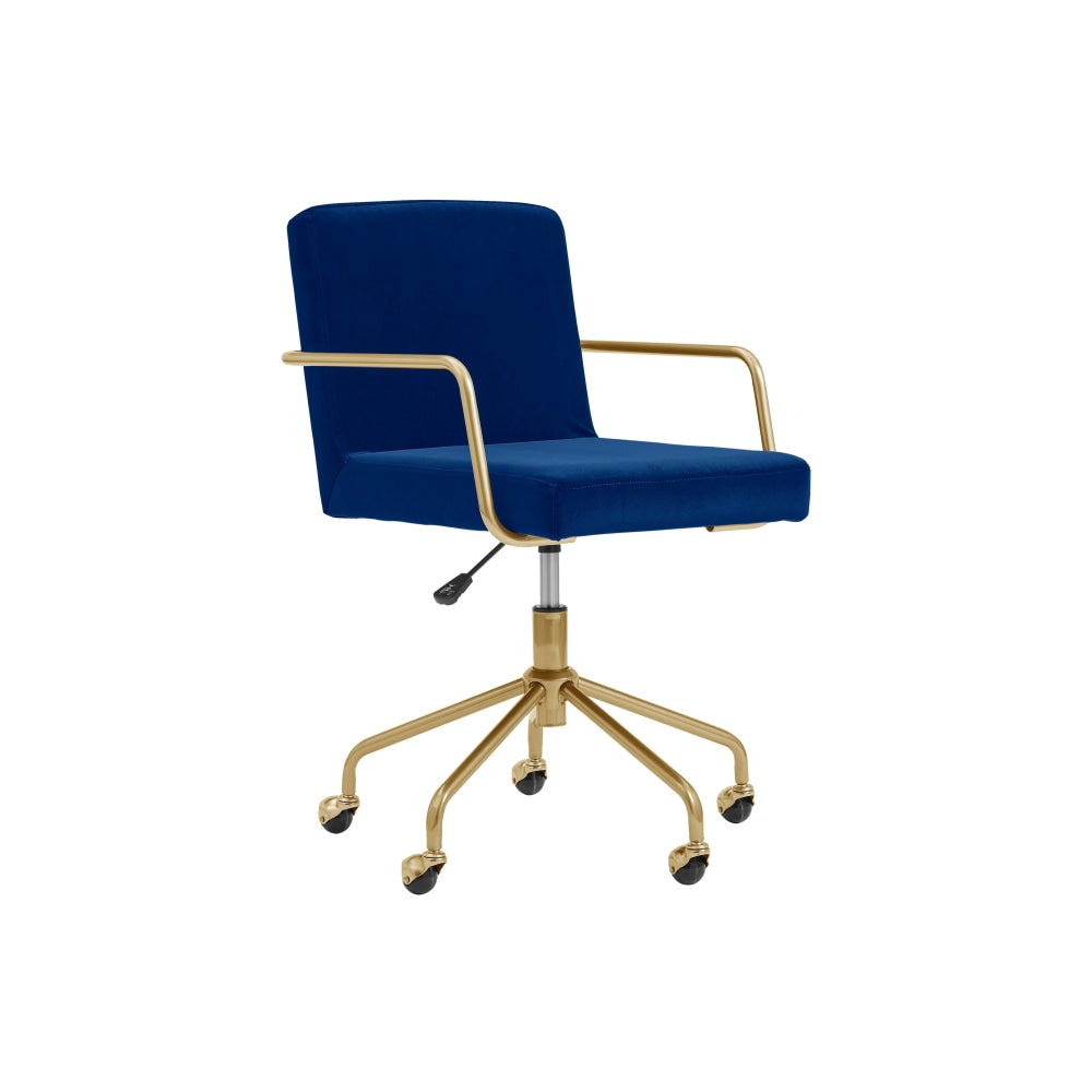 Momentous Living Del Mar Velvet Office Computer Work Task Chair