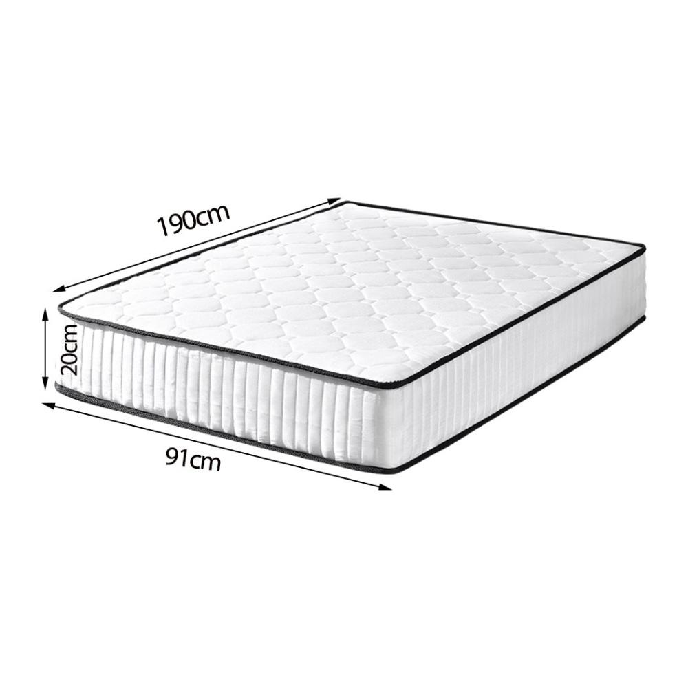 Momentous Living DreamZ 5 Zoned Pocket Spring Bed Mattress in Single