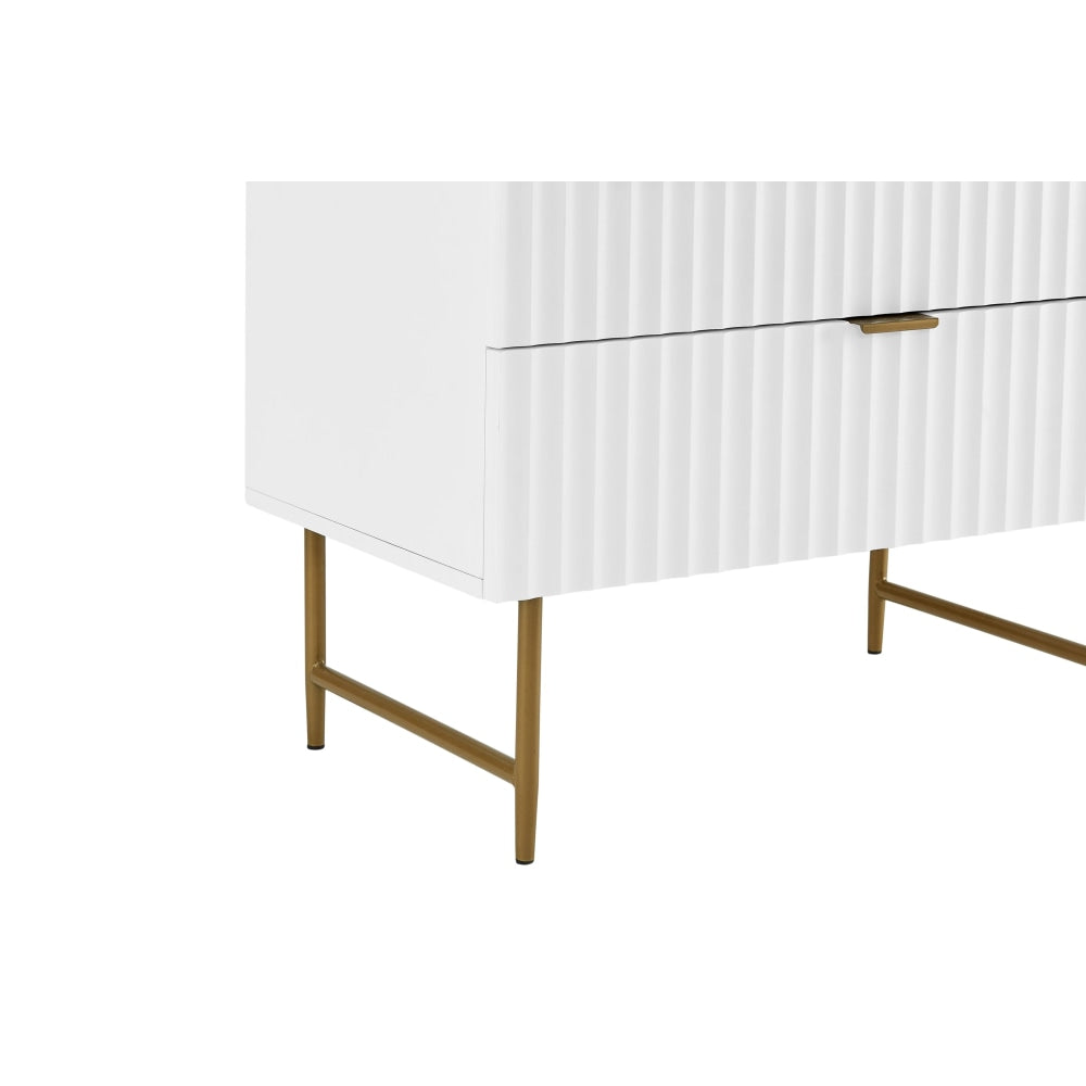 Momentous Living Edinburgh Modern Chest of5 Drawers Tallboy Storage