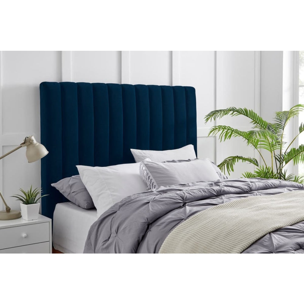 Momentous Living - London Fabric Velvet Cushion Bed Head Headboard ...