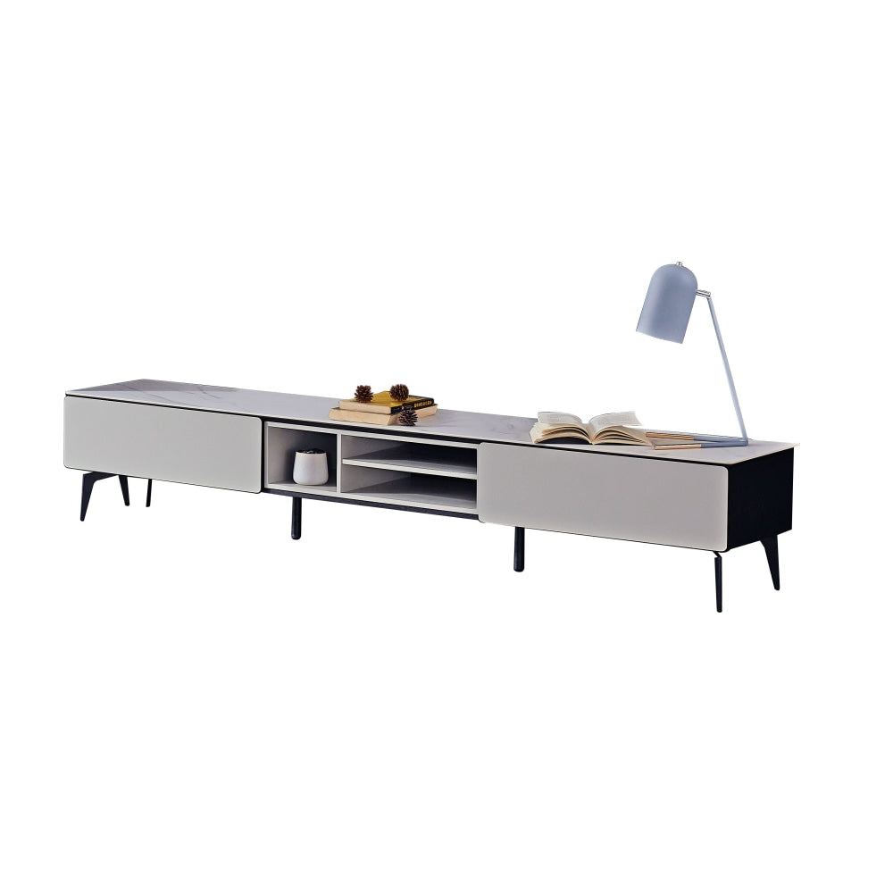 Momentous Living Lucinda Sintered Stone Lowline TV Stand