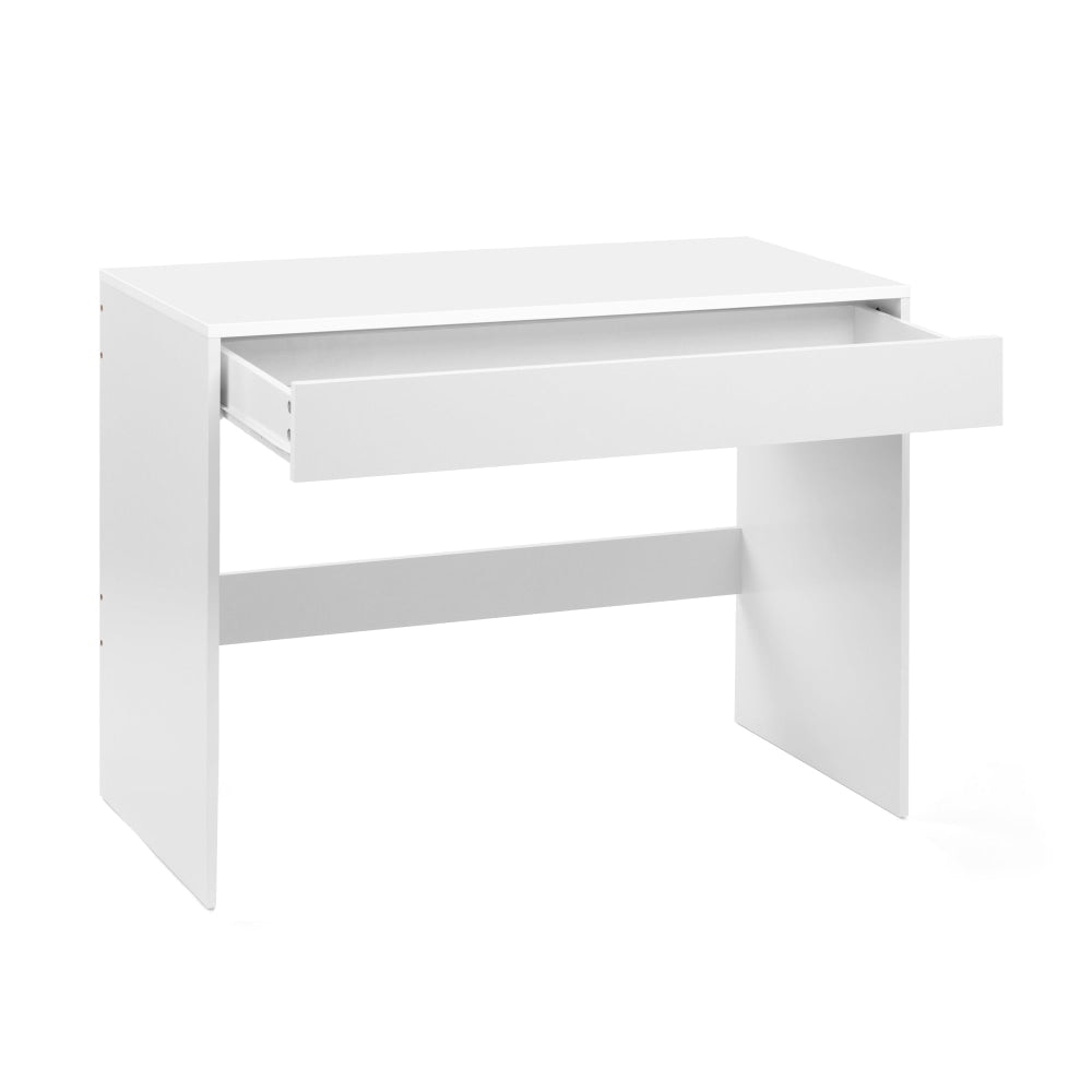 Marias Computer Study Home Office Desk W/ 1-Drawer - White Fast shipping On sale