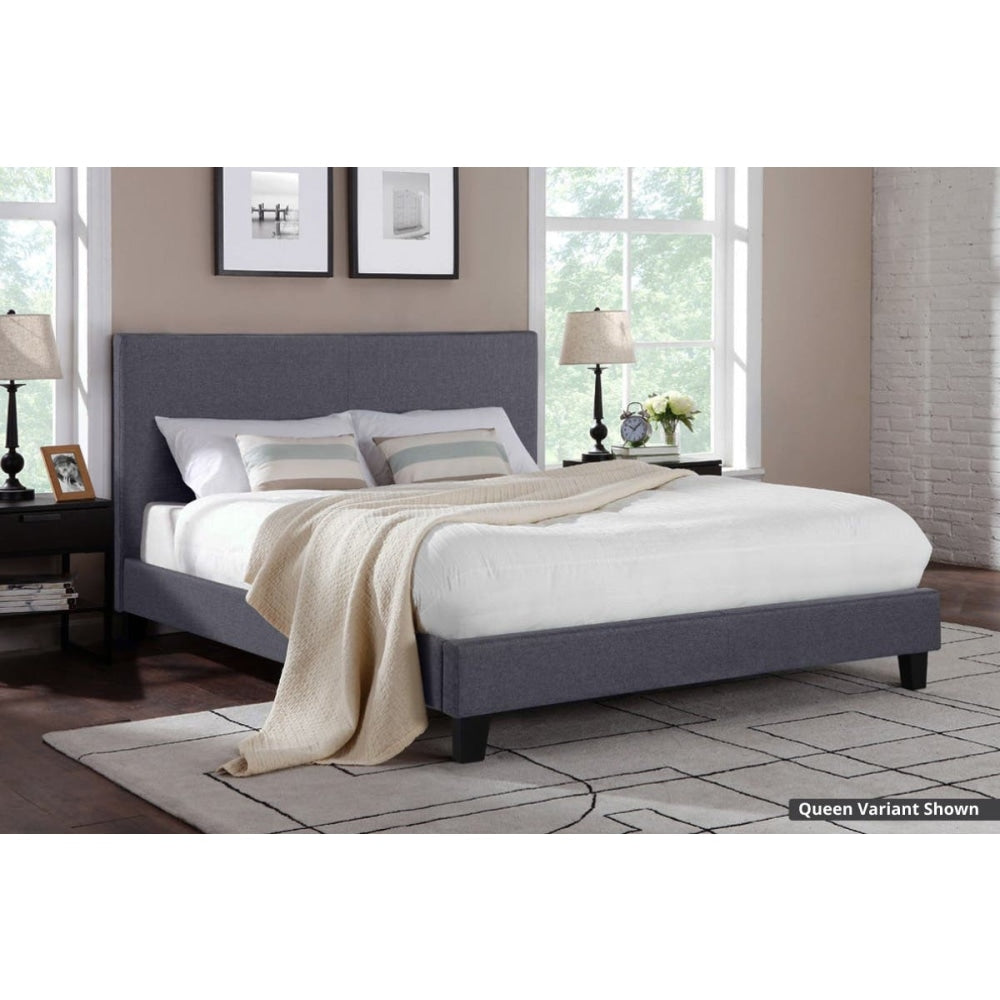 Momentous Living Ravello Collection Bed Frame King Size Charcoal