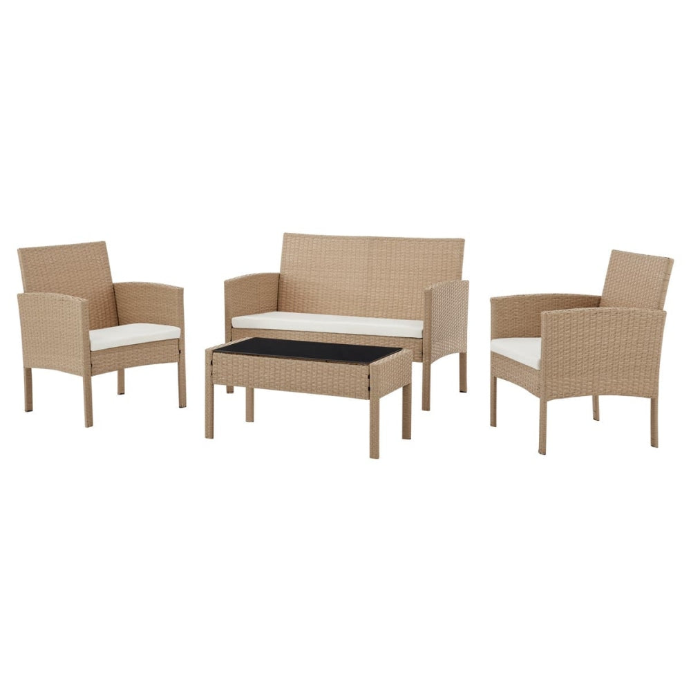 Momentous Living Redmond 4 Piece Outdoor Furniture Lounge Set