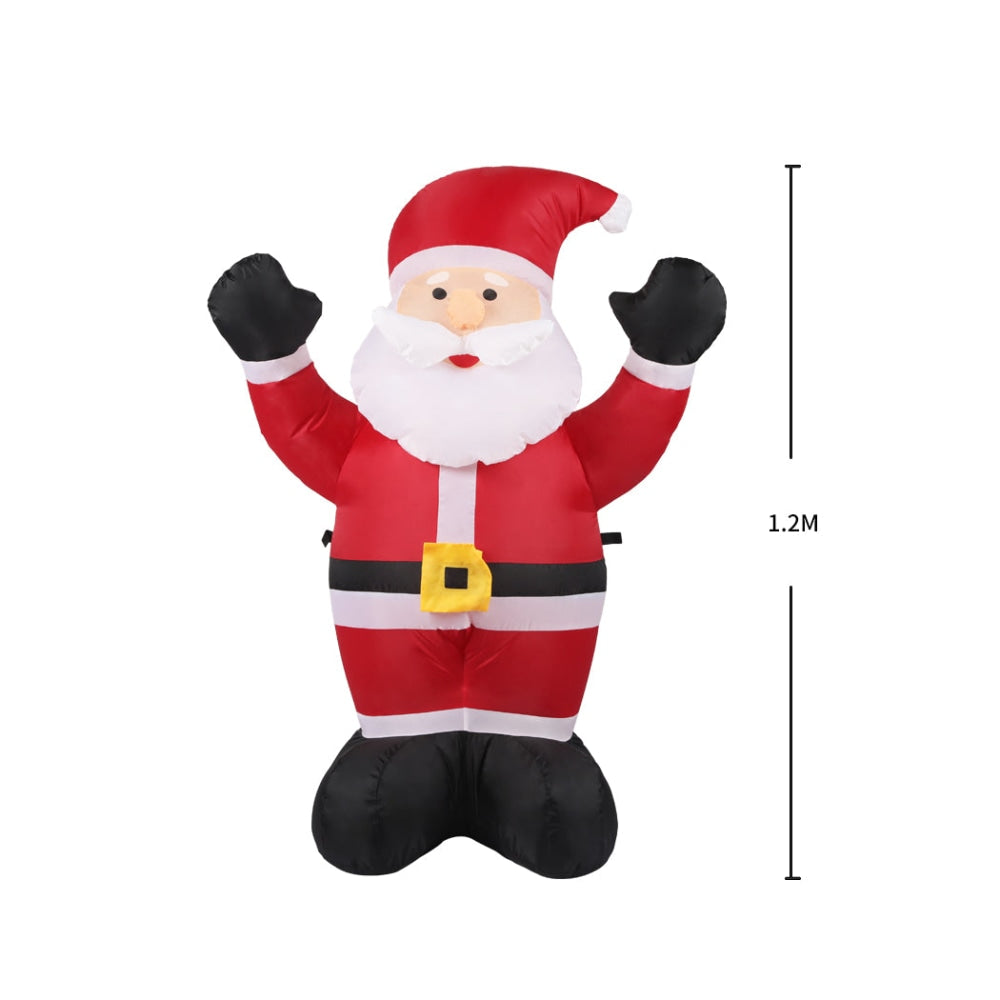 Momentous Living Santaco Inflatable Christmas Decor Cheerful Santa 1