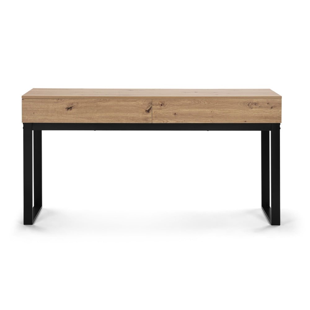 Momentous Living Talia Hallway Console Hall Table W/ 2Drawers Oak