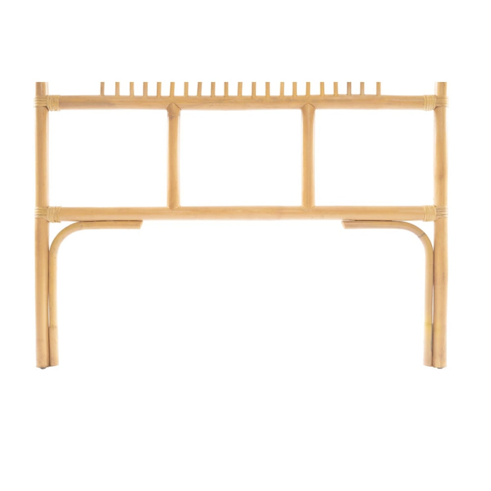 Momentous Living Teagan Rattan Eco Friendly Bed Head Headboard Single