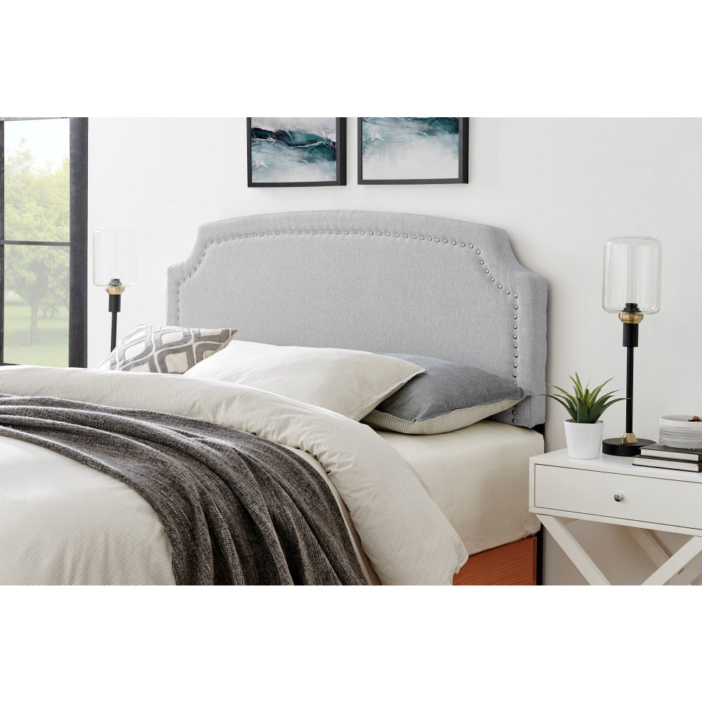 Momentous Living Trinity Fabric Elegant Studded Bed Head Headboard