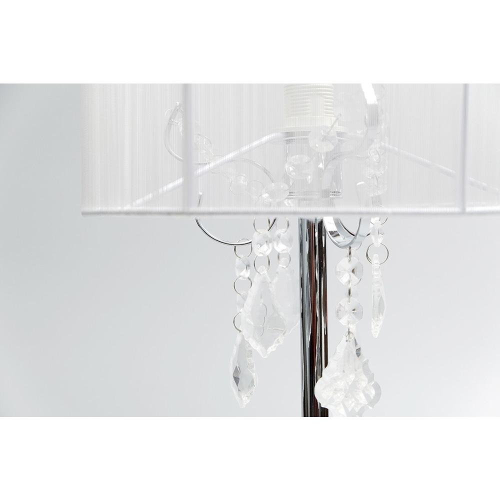 Momentous Living Venice Crystal Droplets Table Desk Lamp Chrome Base