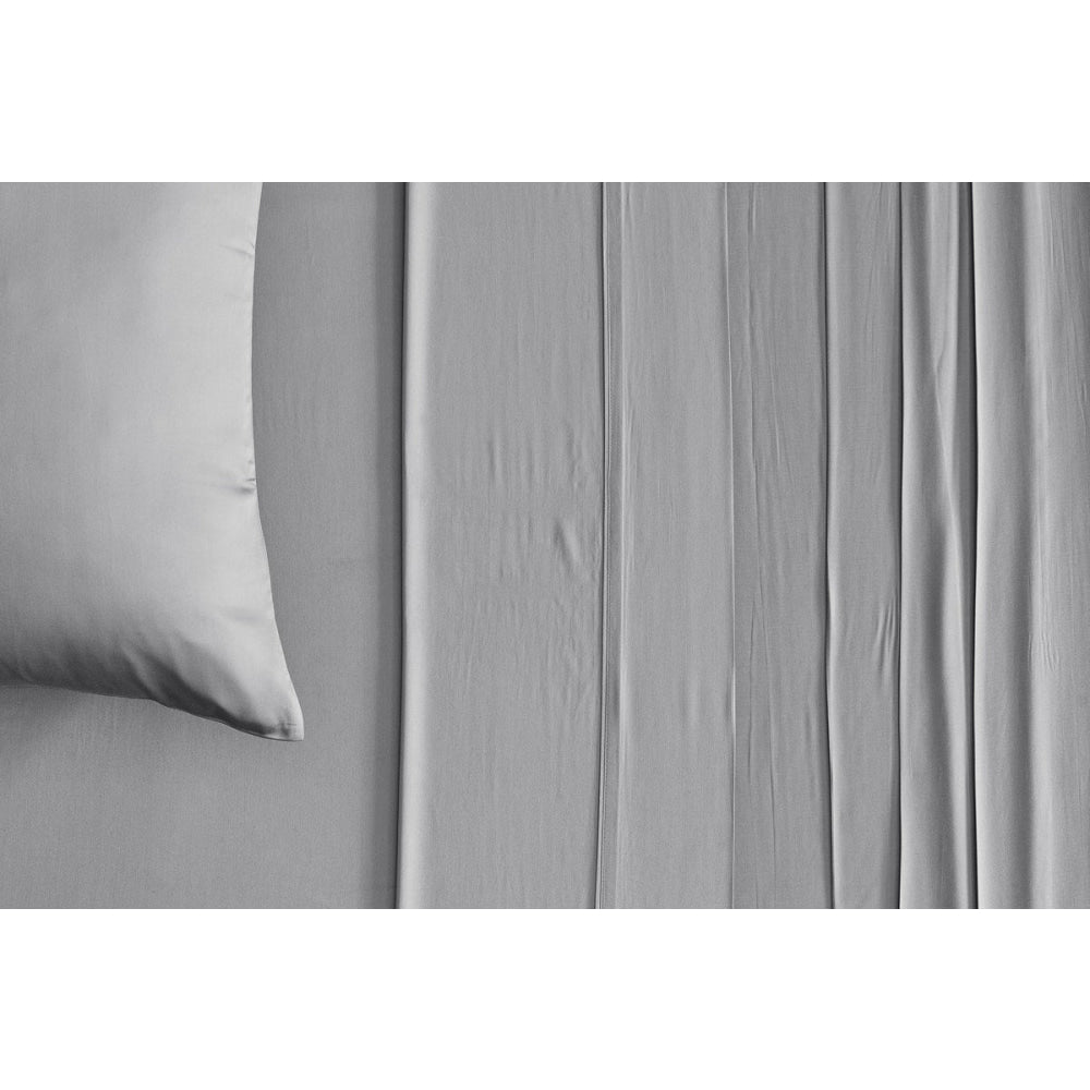 100% Natural Bamboo Bed Sheet Set Silver Fast shipping On sale