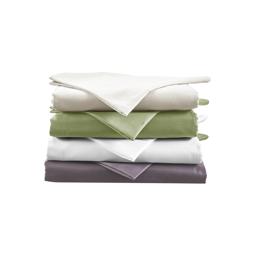 1200TC Cotton Bed Sheet Set White Fast shipping On sale