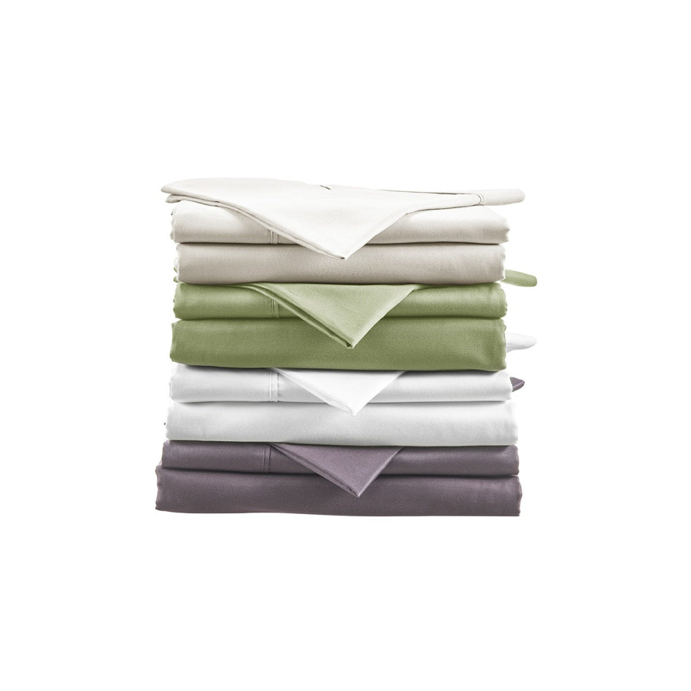 1200TC Cotton Quilt Cover Set Oiled Green Fast shipping On sale