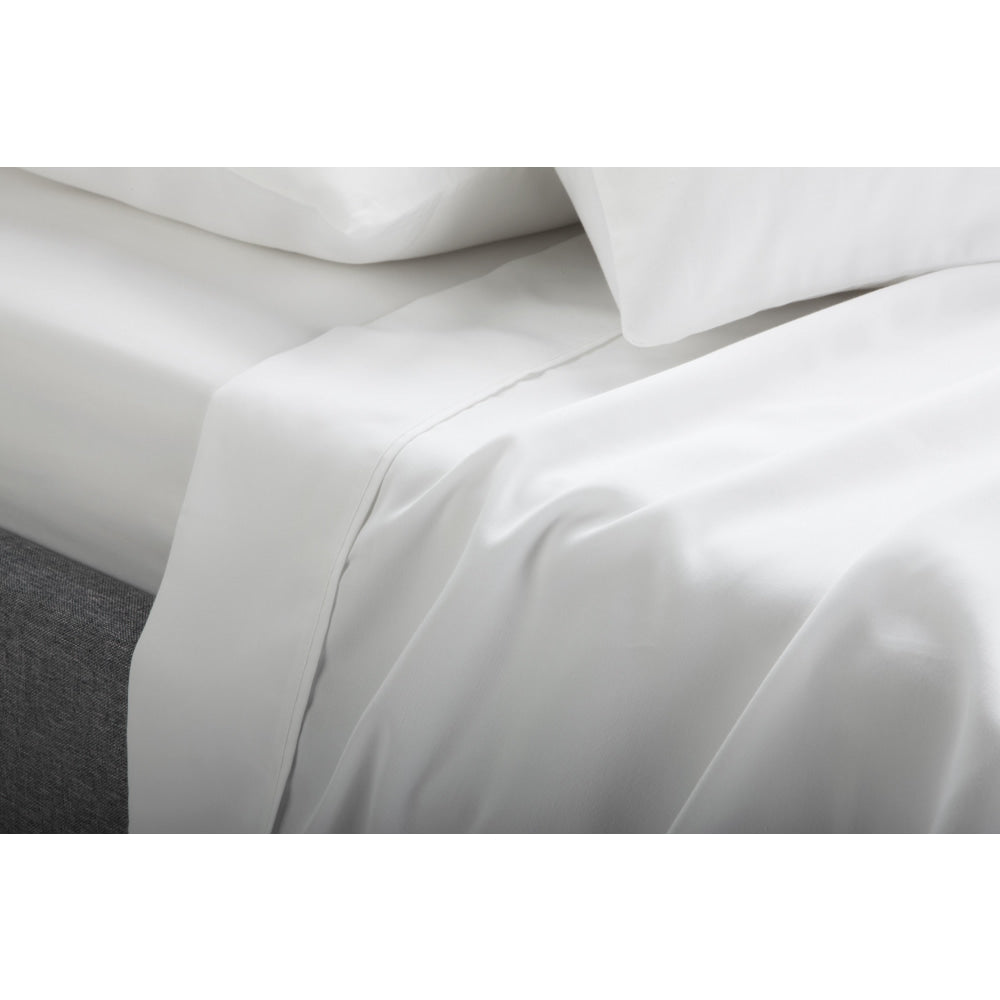 1200TC Cotton Rich Bed Sheet Set White Fast shipping On sale
