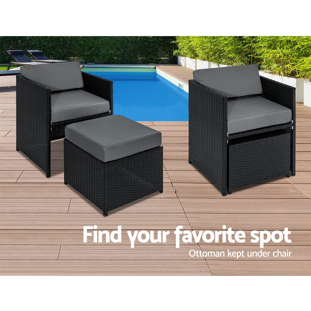 13 Piece Wicker Outdoor Dining Table Set Sets Fast shipping On sale