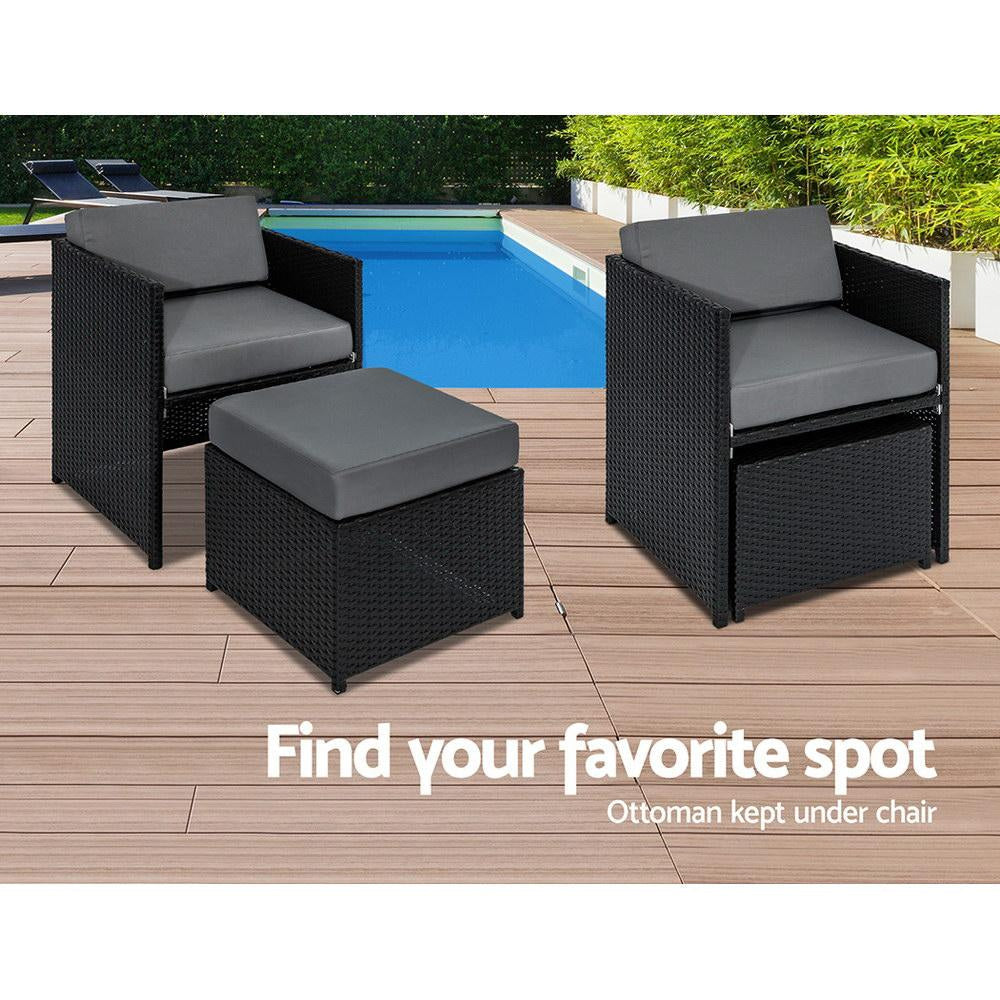 13 Piece Wicker Outdoor Dining Table Set Sets Fast shipping On sale