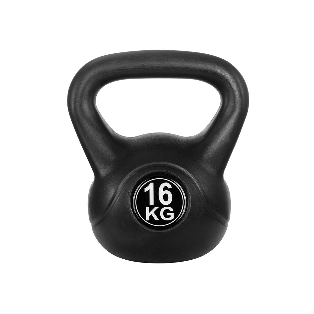 16KG Kettlebell Kettle Bell Weight Kit Fitness Exercise Strength Training Sports & Fast shipping On sale