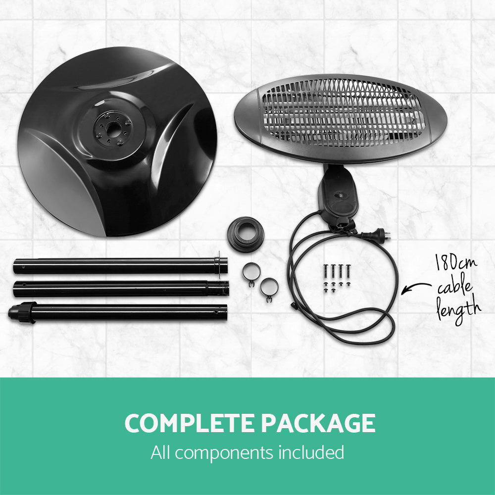 2000w Electric Portable Patio Strip Heater Heaters Fast shipping On sale