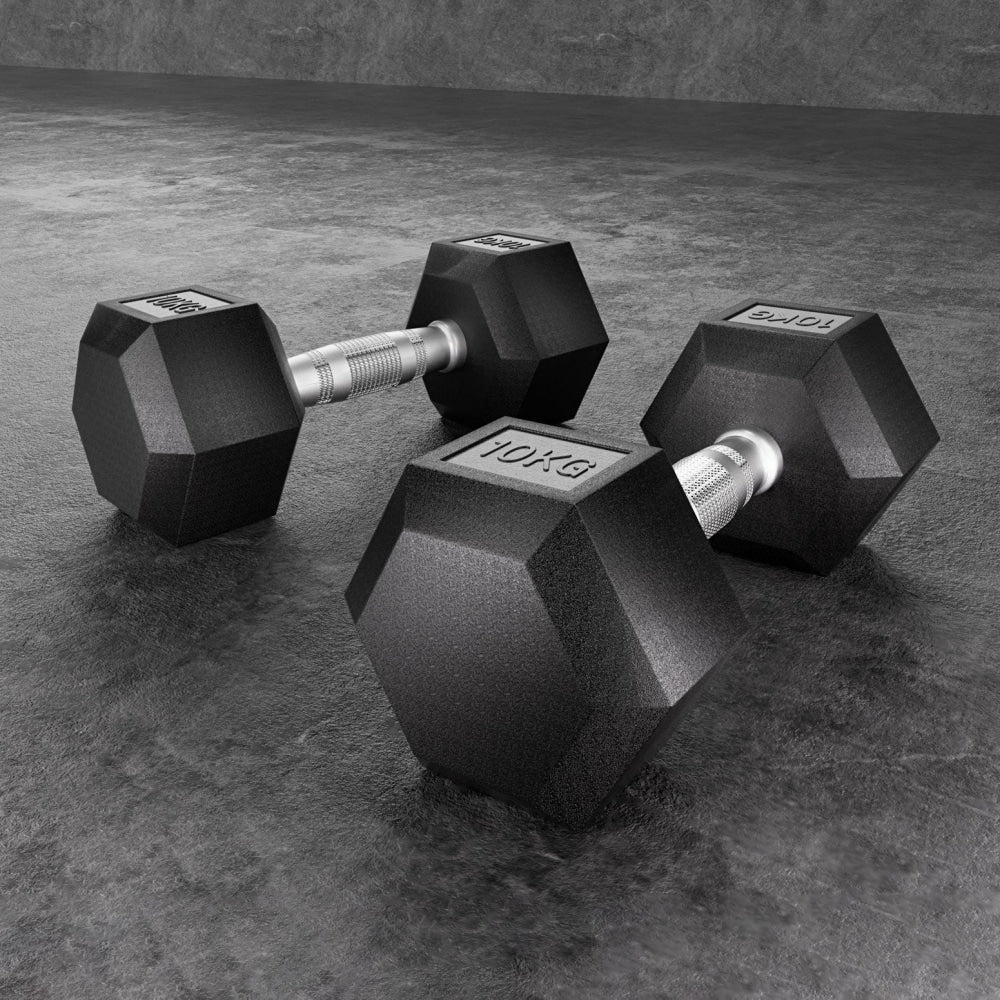 20kg Dumbbells Set Weights Lifting Bench Gym Workout 2x10kg Sports & Fitness Fast shipping On sale