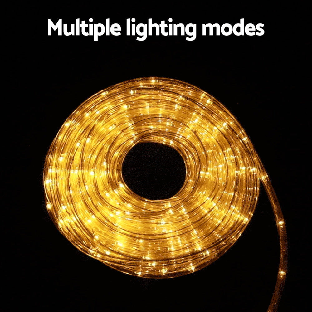 20M Christmas Lights String Rope Light Decorations 600 LED Warm Fast shipping On sale