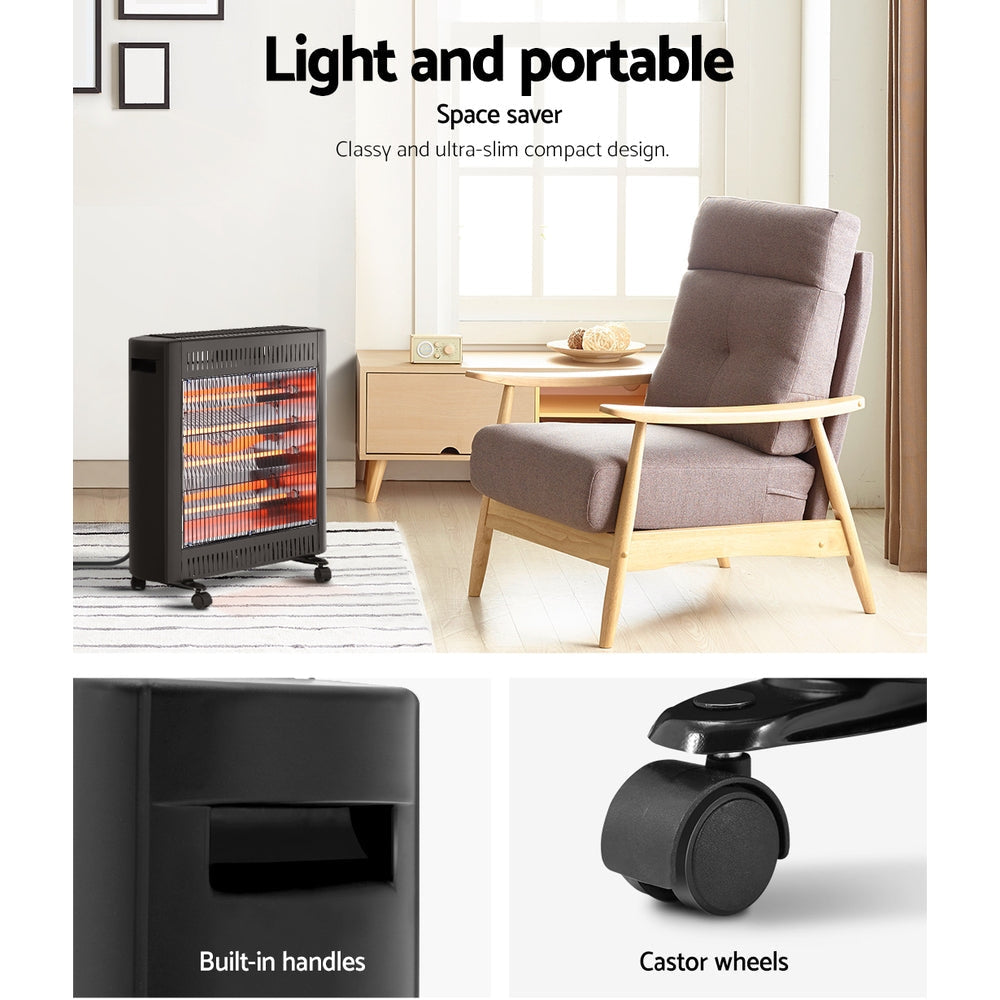 2200W Infrared Radiant Heater Portable Electric Convection Heating Panel Heaters Fast shipping On sale