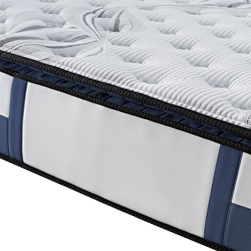 28cm Thick 100% Natural Latex Layer Pillowtop Mattress in Single size Fast shipping On sale