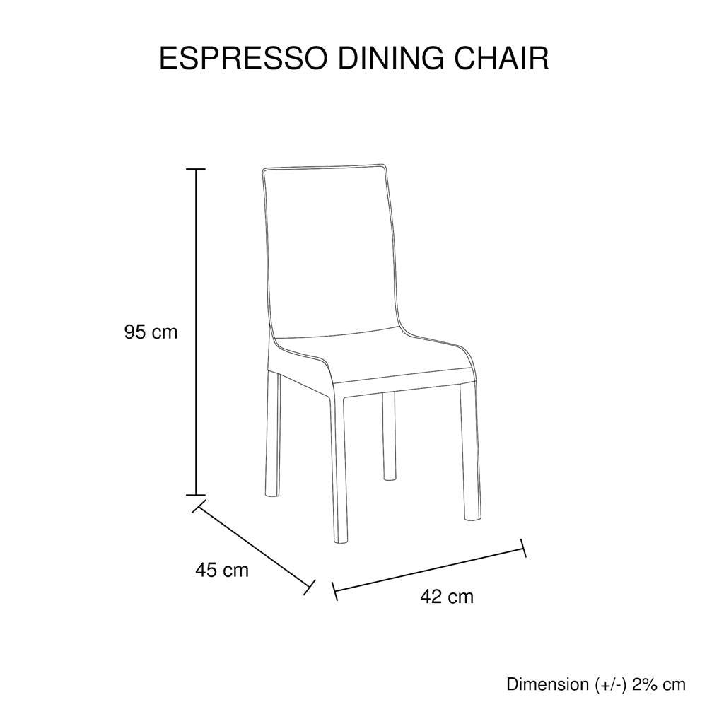 2x Steel Frame White Leatherette Medium High Backrest Dining Chairs with Wooden legs Chair Fast shipping On sale