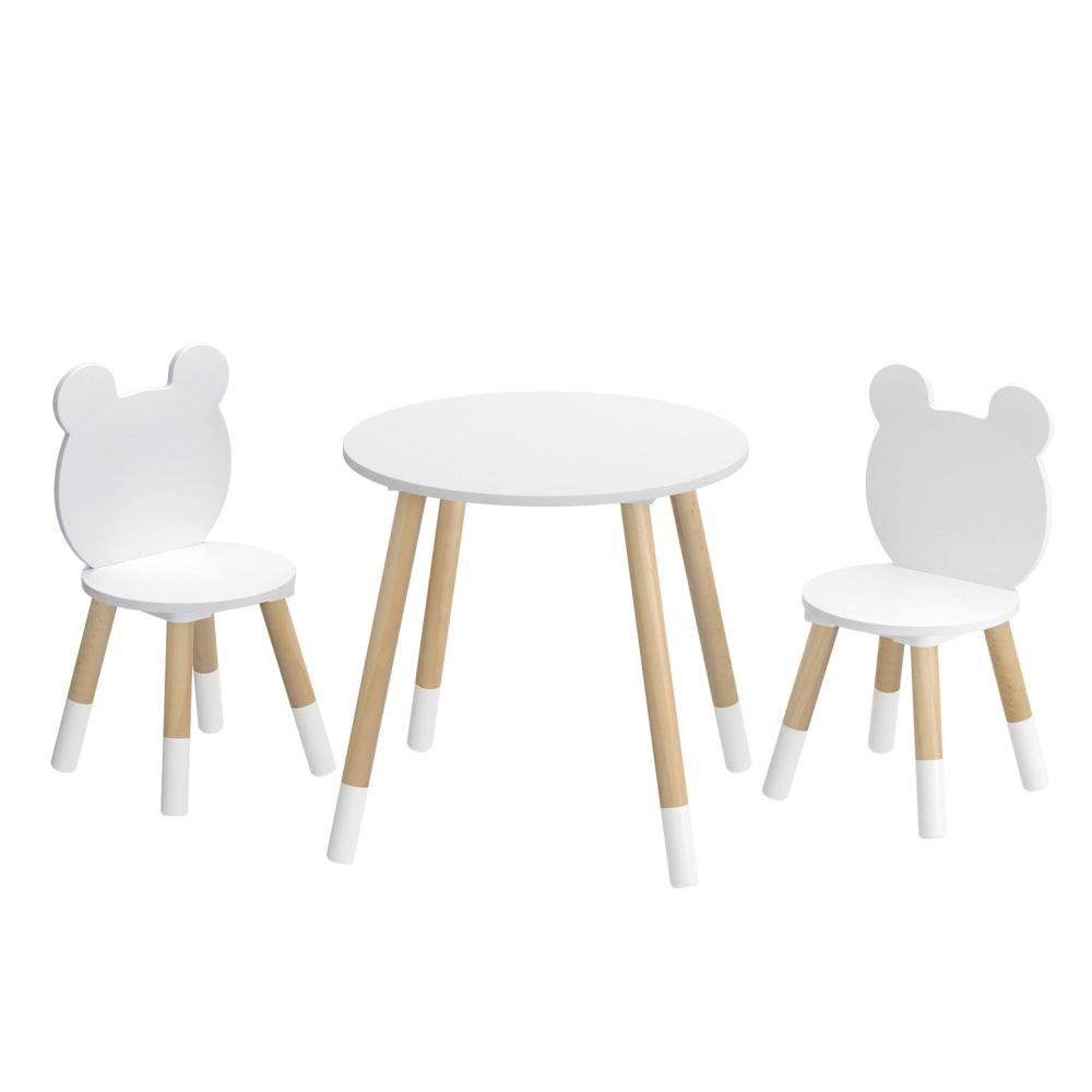 3 Piece Kids Table and Chairs Set Activity Playing Study Children Desk Furniture Fast shipping On sale