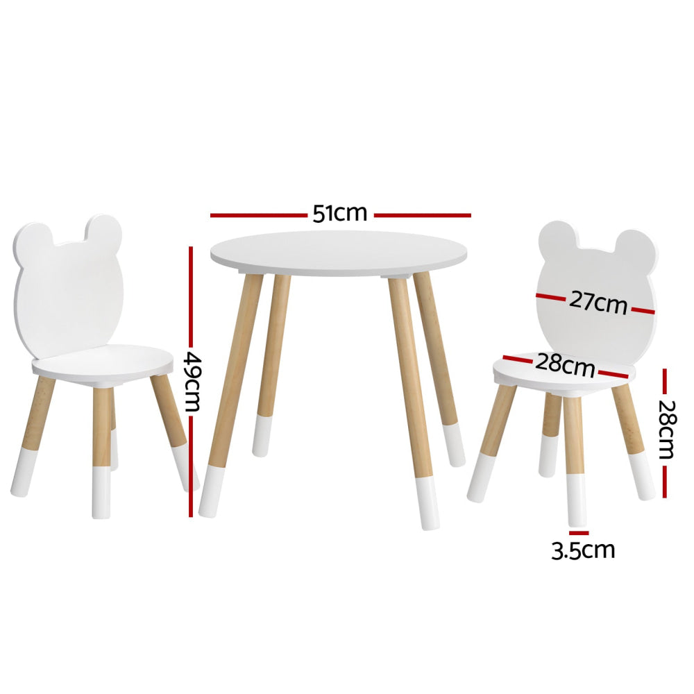 3 Piece Kids Table and Chairs Set Activity Playing Study Children Desk Furniture Fast shipping On sale