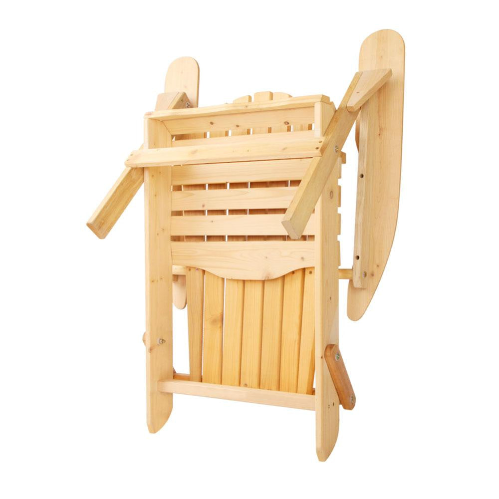 3 Piece Wooden Outdoor Beach Chair and Table Set Sets Fast shipping On sale