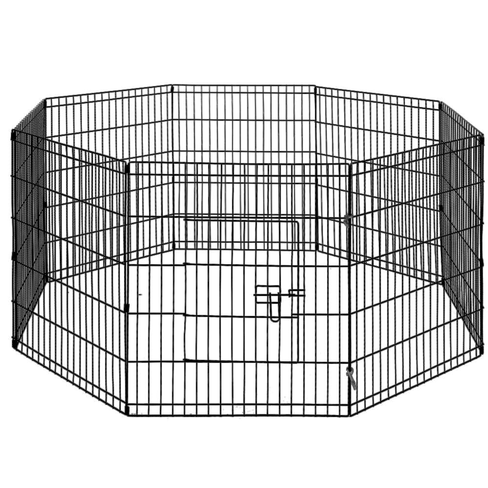 30’ 8 Panel Pet Dog Playpen Puppy Exercise Cage Enclosure Play Pen Fence Supplies Fast shipping On sale