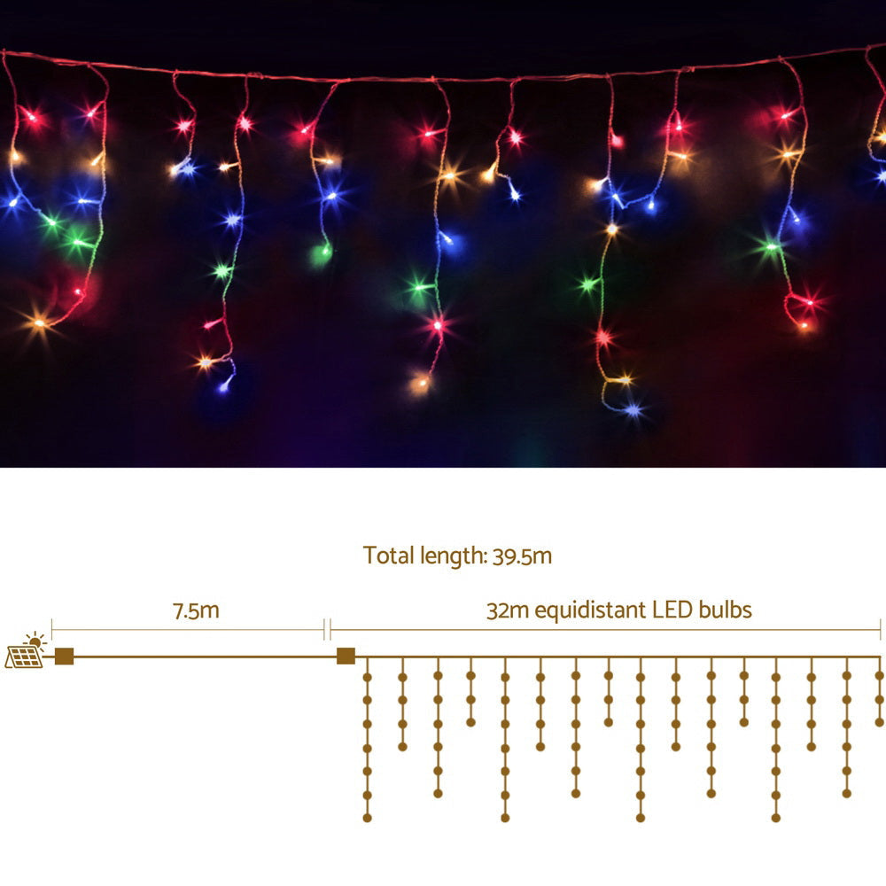 32M Christmas Lights Icicle String Light 960 LED Multi-coloured Fast shipping On sale