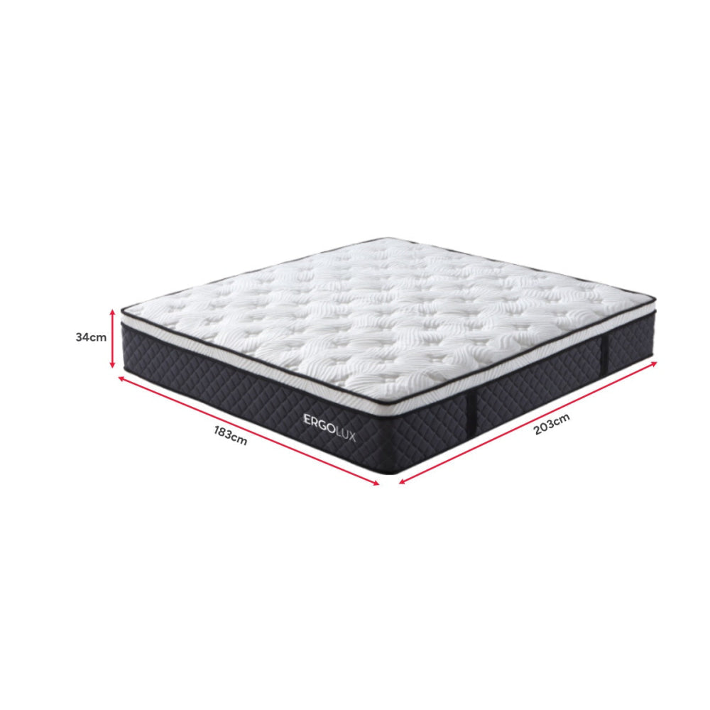 34cm Euro Top Mattress King Fast shipping On sale