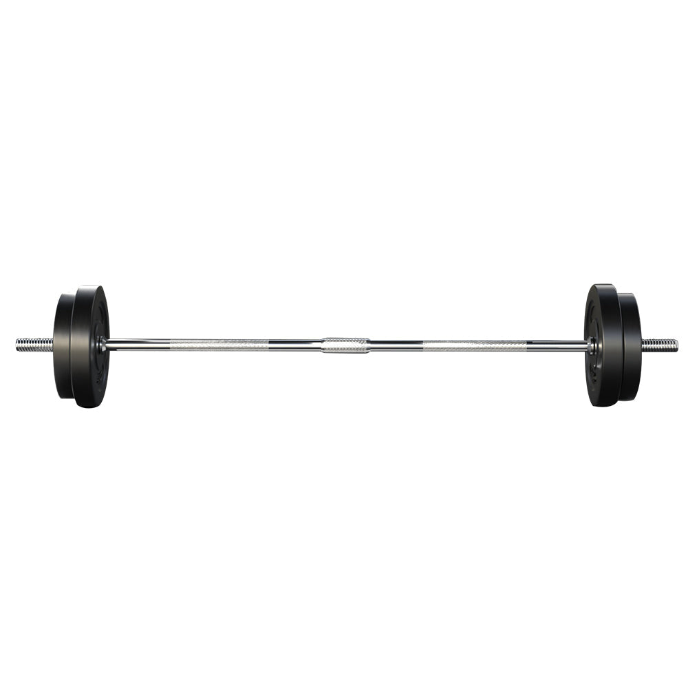 38KG Barbell Weight Set Plates Bar Bench Press Fitness Exercise Home Gym 168cm Sports & Fast shipping On sale