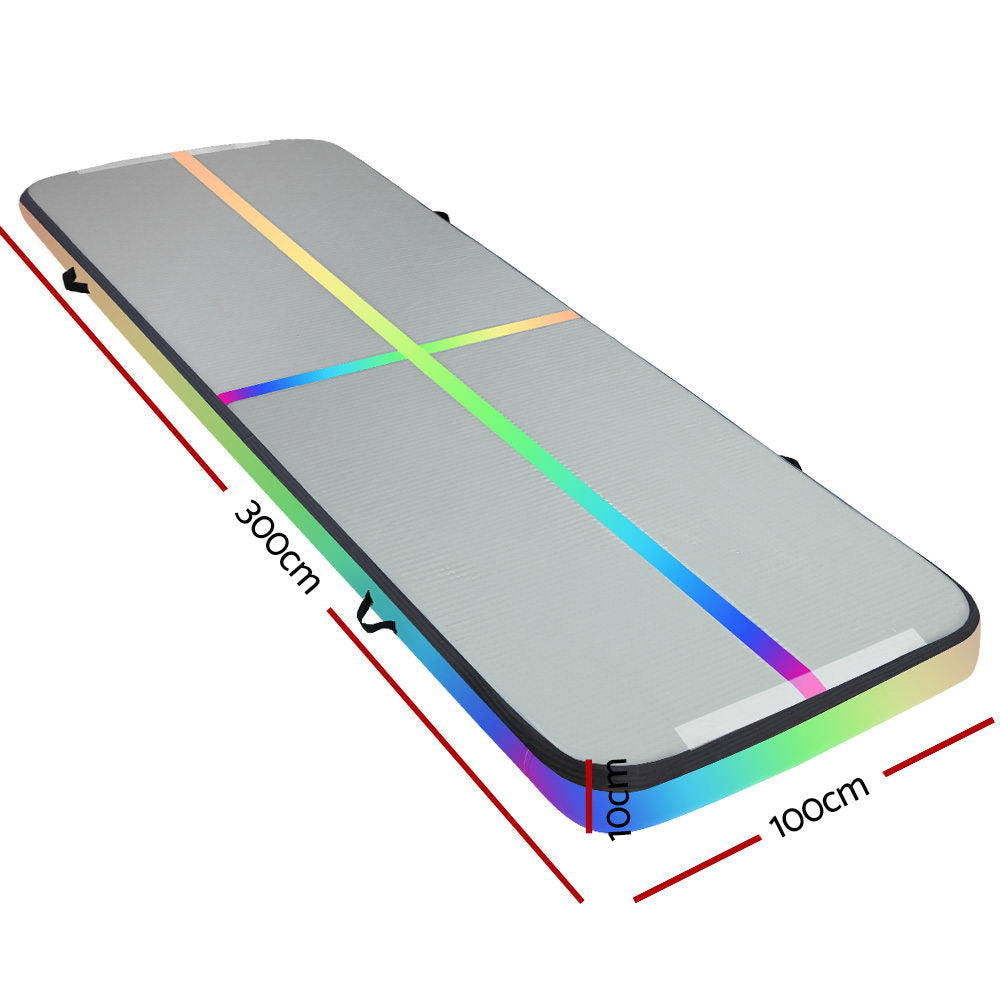 3X1M Air Track Inflatable Tumbling Mat Gymnastics Yoga Sports & Fitness Fast shipping On sale