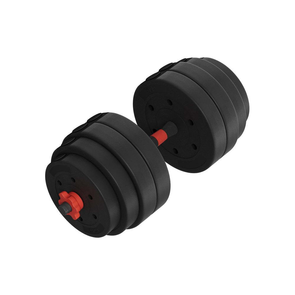 40kg Adjustable Dumbbells Set Kettle Bell Weight Plates Barbells Gym Sports & Fitness Fast shipping On sale