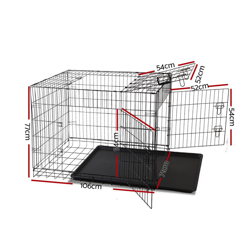 42inch Pet Cage - Black Dog Supplies Fast shipping On sale