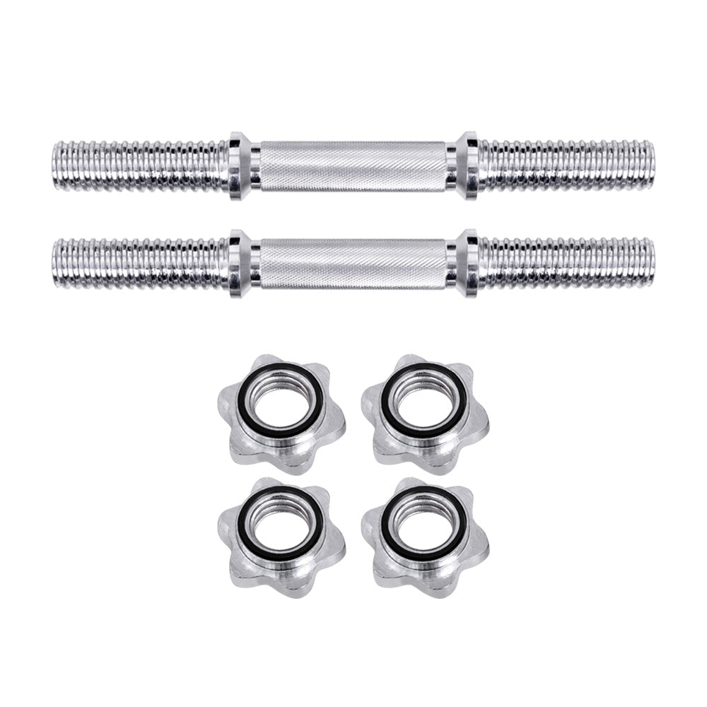 45cm Dumbbell Bar Solid Steel Pair Gym Home Exercise Fitness 150KG Capacity Sports & Fast shipping On sale