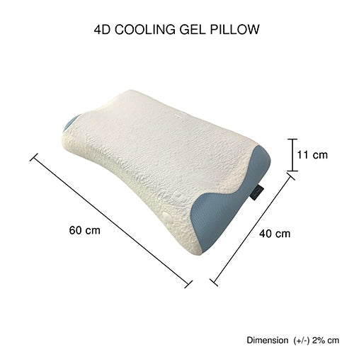 4x Set of 4D Cooling Gel Pillows (HD-PilPI863G) Pillow Fast shipping On sale