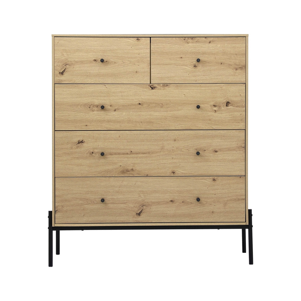 5 Chest of Drawers - ARNO Pine Of Fast shipping On sale