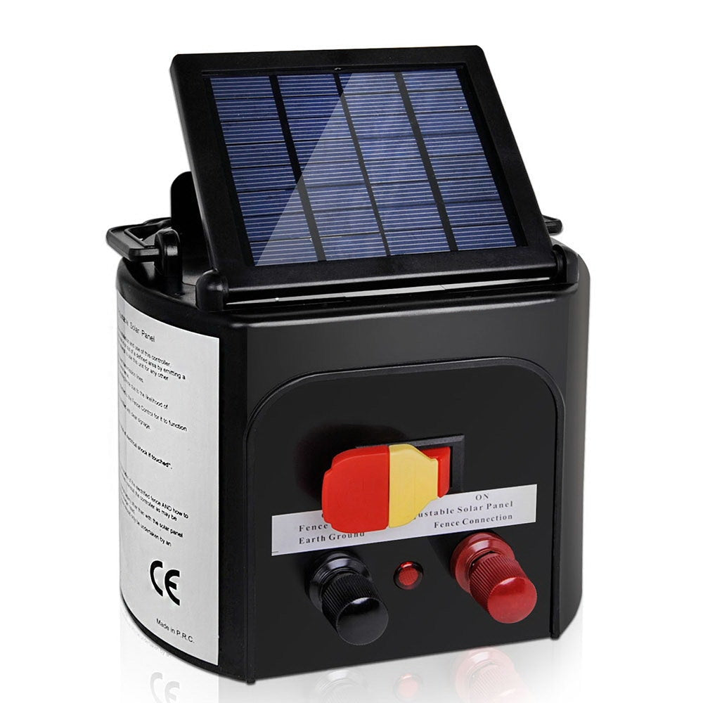 5km Solar Electric Fence Charger Energiser Farm Supplies Fast shipping On sale