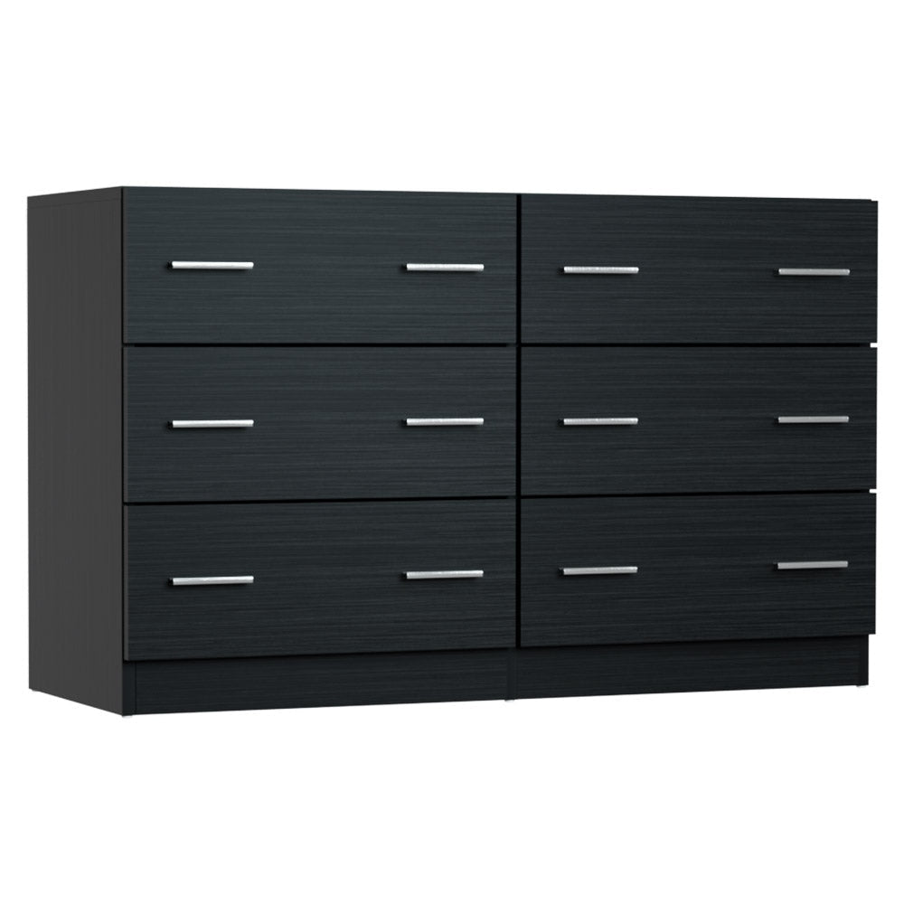 6 Chest of Drawers Cabinet Dresser Table Tallboy Lowboy Storage Black Of Fast shipping On sale