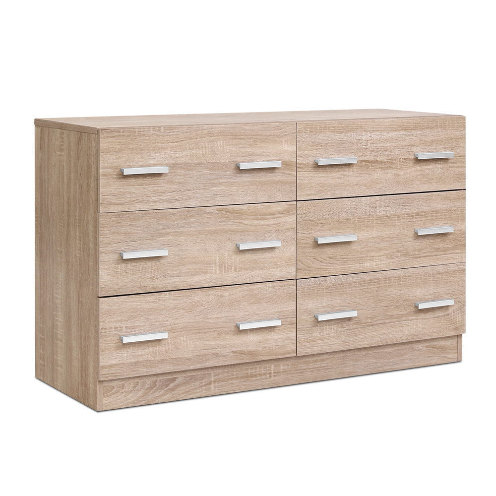 6 Chest of Drawers Cabinet Dresser Table Tallboy Lowboy Storage Wood Of Fast shipping On sale