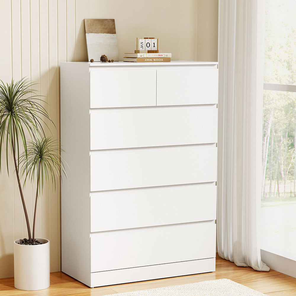 6 Chest of Drawers - PEPE White Of Fast shipping On sale