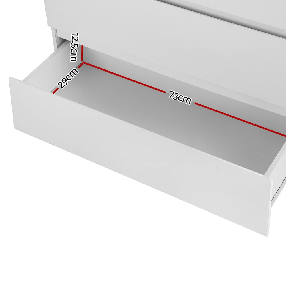 6 Chest of Drawers - PEPE White Of Fast shipping On sale