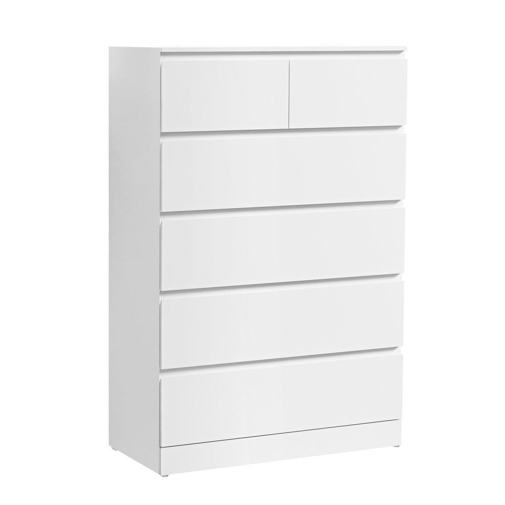 6 Chest of Drawers - PEPE White Of Fast shipping On sale