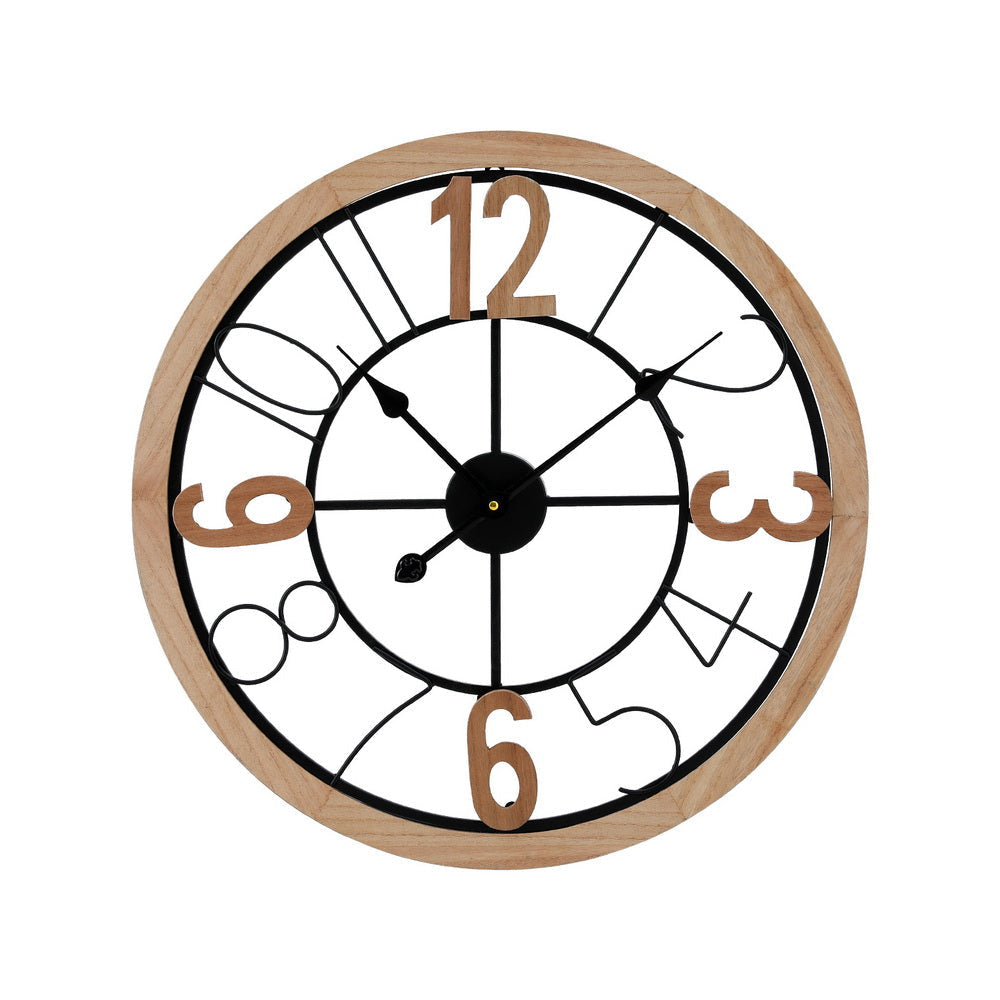 60CM Wall Clock Wooden Decor Fast shipping On sale